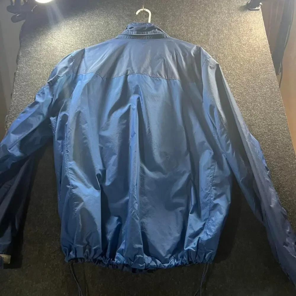 Fantastic Eddie Bauer Men's XXL Blue Windbreaker Jacket